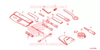OUTIL pour Honda CBR 600 RR RED de 2017