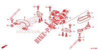 AMORTISSEUR DE DIRECTION pour Honda CBR 600 RR RED de 2017