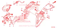 FEU ARRIERE pour Honda NC 750 POLICE de 2018