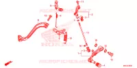 PEDALE pour Honda AFRICA TWIN 1000 DCT LOWER de 2018