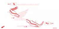 PROTEGES MAINS pour Honda AFRICA TWIN 1000 DCT LOWER de 2018