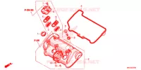 COUVRE CULASSE pour Honda AFRICA TWIN 1000 LOWER de 2018