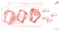 COMPTEUR pour Honda AFRICA TWIN 1000 LOWER de 2018