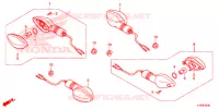 CLIGNOTANT pour Honda XR 190 de 2017