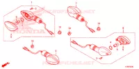 CLIGNOTANT pour Honda XR 190 de 2017