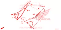 COUVERCLES LATERAUX pour Honda XR 190 de 2018