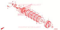 EMBRAYAGE pour Honda XR 190 de 2018
