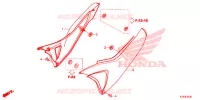 COUVERCLES LATERAUX pour Honda XR 190 de 2017