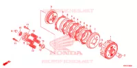 EMBRAYAGE pour Honda XR 150 3LA de 2017