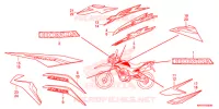 AUTOCOLLANTS pour Honda XR 150 de 2017