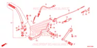 PEDALE pour Honda XR 150 L de 2017