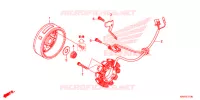 ALTERNATEUR pour Honda XR 150 de 2017
