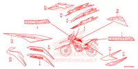 AUTOCOLLANTS pour Honda XR 150 de 2017