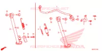BEQUILLE pour Honda XR 150 de 2017