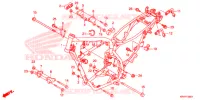 CADRE pour Honda XR 150 de 2017