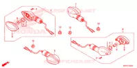 CLIGNOTANT pour Honda XR 150 de 2017