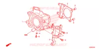 CYLINDRE pour Honda SH MODE 125 de 2017