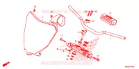 GUIDON   TE DE FOURCHE pour Honda CRF 450 R de 2019