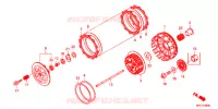EMBRAYAGE pour Honda CRF 450 R de 2018