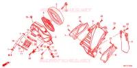 FILTRE A AIR pour Honda CRF 450 R de 2018