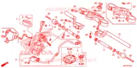 GUIDON   TE DE FOURCHE pour Honda CBR 1000 RED de 2018