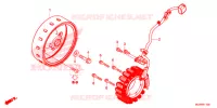 ALTERNATEUR pour Honda CBR 500 R de 2018