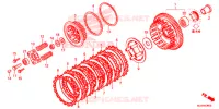 EMBRAYAGE pour Honda CBR 500 R de 2018