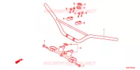 GUIDON   TE DE FOURCHE pour Honda CRF 150 R BIG WHEELS de 2019