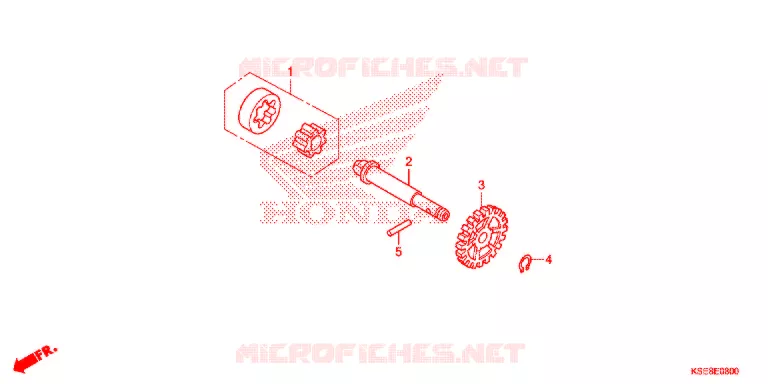POMPE A HUILE Honda MOTO 150 CRF 2018  CRF150RJ