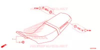 SELLE pour Honda CRF 250 L ABS de 2018