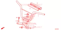 GUIDON   TE DE FOURCHE pour Honda CRF 50 de 2018