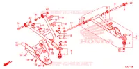 TRIANGLES AVANT pour Honda PIONEER 1000 M3 EPS CAMO de 2018