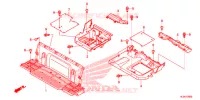 CARROSSERIE CENTRALE pour Honda PIONEER 700 M2 de 2018
