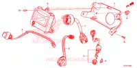 COMMODO   COMPTEUR pour Honda PIONEER 700 M2 de 2018