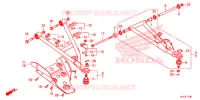 TRIANGLES AVANT pour Honda PIONEER 1000 M5 BASE de 2018