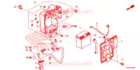 BATTERIE pour Honda PIONEER 500 M2 de 2018