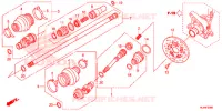 CARDAN pour Honda PIONEER 500 M2 de 2018
