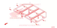 PORTE BAGAGES pour Honda PIONEER 500 M2 de 2018