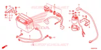 BATTERIE pour Honda TRX SPORTRAX 250 X de 2019