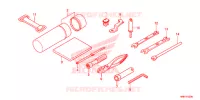 OUTIL pour Honda FOURTRAX 500 RUBICON IRS DCT EPS DELUXE de 2018