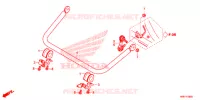 BARRE ANTI ROULIS pour Honda FOURTRAX 500 RUBICON IRS DCT EPS DELUXE de 2018