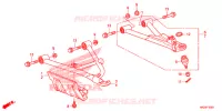 TRIANGLES AVANT pour Honda FOURTRAX 420 RANCHER 4X4 AT DCT de 2018