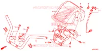 GUIDON pour Honda FOURTRAX 420 RANCHER 2X4 Electric Shift de 2018