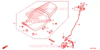 SELLE pour Honda MSX 125 ABS de 2019