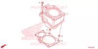 CYLINDRE pour Honda FOURTRAX 420 RANCHER 4X4 Manual Shift de 2019