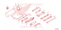OUTIL pour Honda FOURTRAX 500 FOREMAN 4X4 Electric Shift, Power Steering de 2019