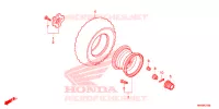 ROUE ARRIERE pour Honda FOURTRAX 500 FOREMAN ES PS de 2018