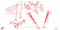 ARBRE A CAMES   SOUPAPE pour Honda FOURTRAX 500 FOREMAN de 2018
