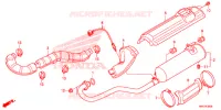 SILENCIEUX D'ECHAPPEMENT pour Honda FOURTRAX 500 FOREMAN de 2018