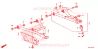 TRIANGLES AVANT pour Honda FOURTRAX 500 FOREMAN de 2018